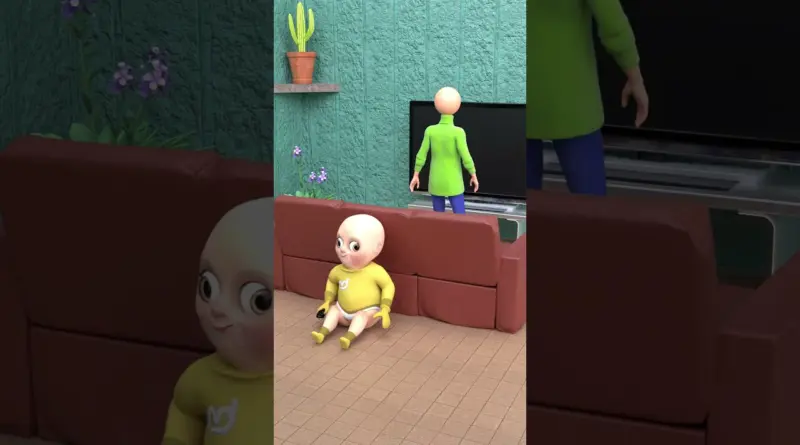 Yellow watch TV