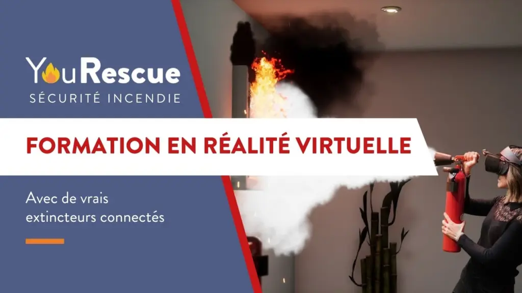YouRescue   Sécurité Incendie en réalité virtuelle avec extincteurs connectés