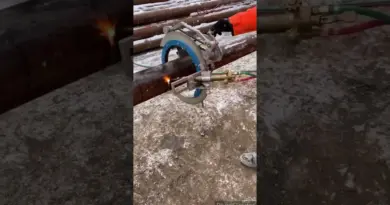 carbon steel orbital gas pipe cutter New technology #shorts
