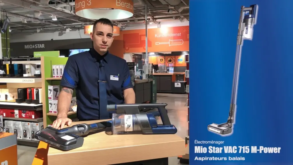 melectronics: «la technologie expliquée simplement» – Mio Star Aspirateur-balai sans fil VAC 715