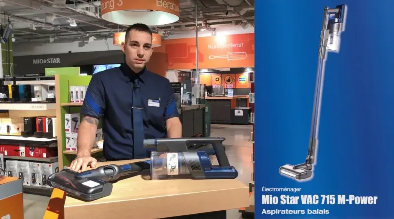 melectronics: «la technologie expliquée simplement» – Mio Star Aspirateur-balai sans fil VAC 715