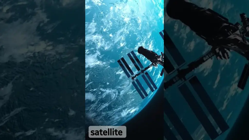 satellite How Earth looks from satellite #satellite #shorts #moon #animation #space #earth